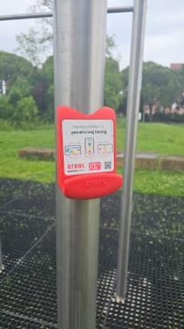 Na poligon bo mogoče namestiti telefon in trening posneti (vir: Univerza na Primorskem).